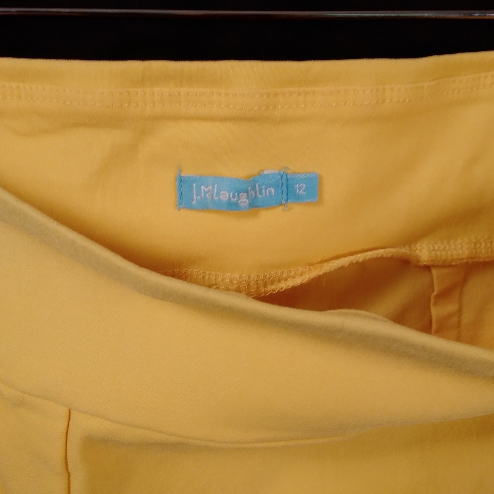 J.McLaughlin Masie 9" Bermuda Shorts Women 12 Wrinkle‎ Resistant Stretch Shaping - Picture 2 of 4